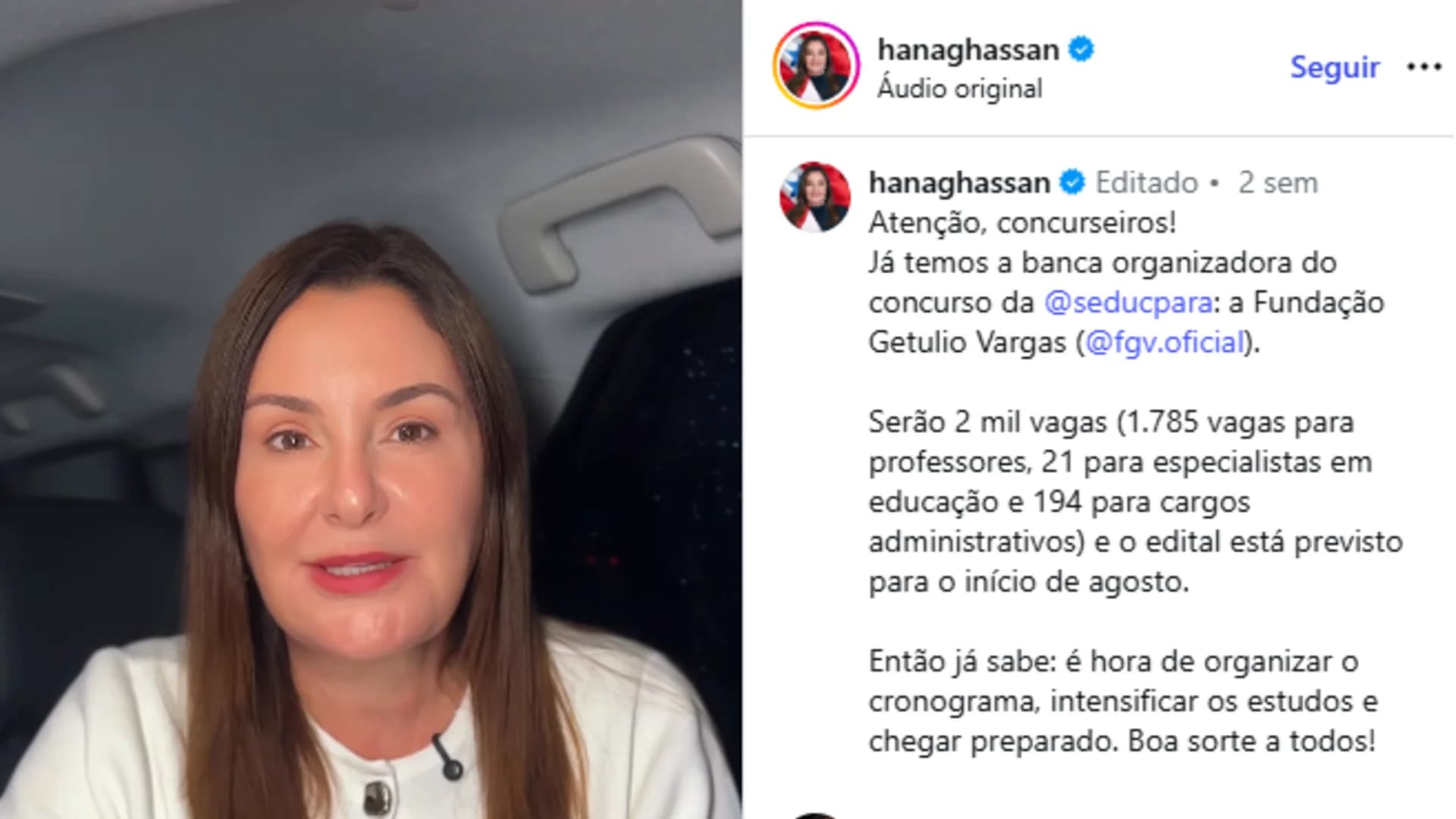 Concurso Seduc PA: governadora reforça 2 mil vagas e edital em agosto