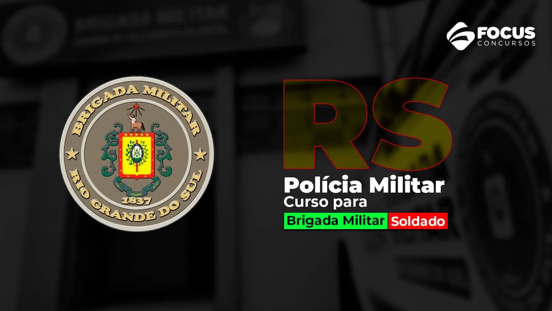 Soldado PM RS - Brigada Militar do Rio Grande do Sul
