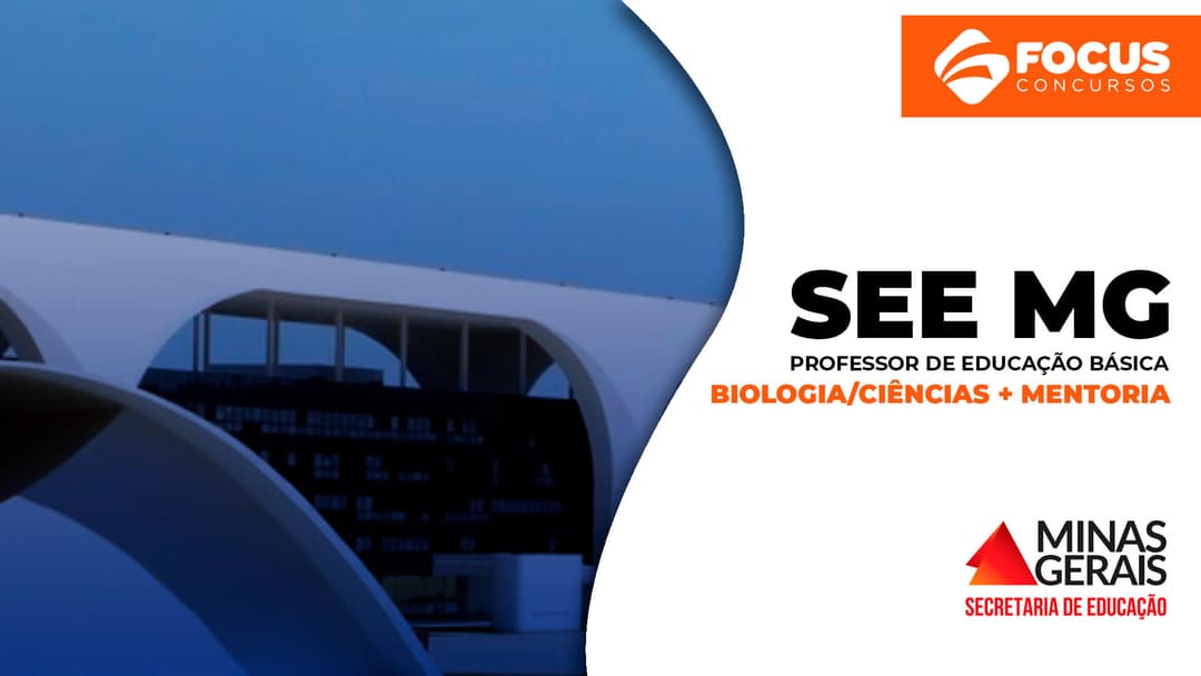 SEE MG - Professor de Educação Básica - Biologia/Ciências