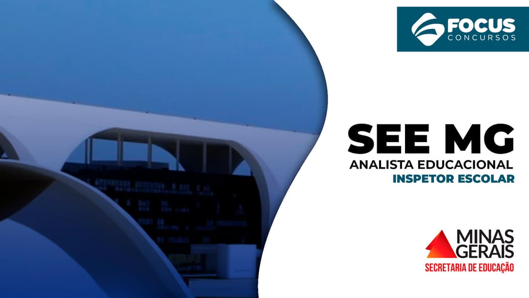 SEE MG - Analista Educacional – Inspetor Escolar