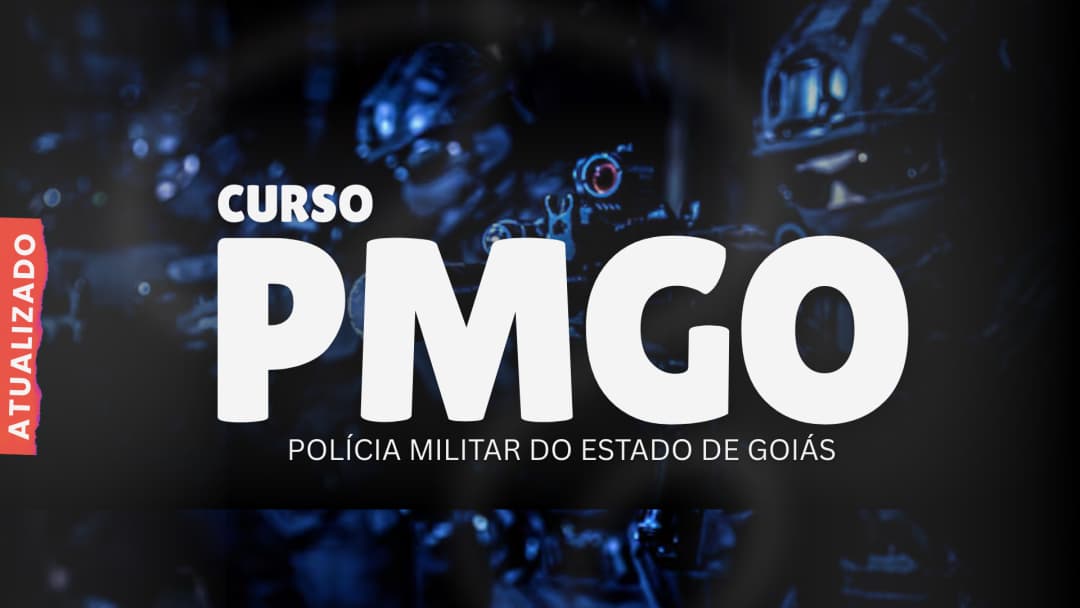 Soldado PM GO - Curso Para Polícia Militar de Goiás