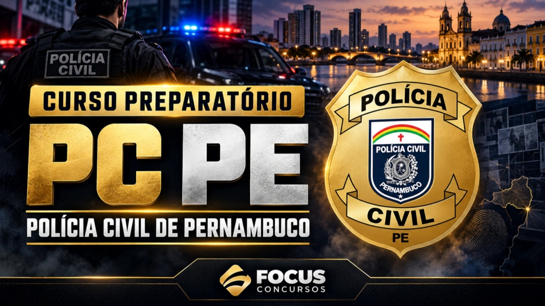 PC PE - Delegado de Polícia Civil do Estado de Pernambuco